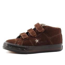Converse One Star sko i chokolade str. 27-35